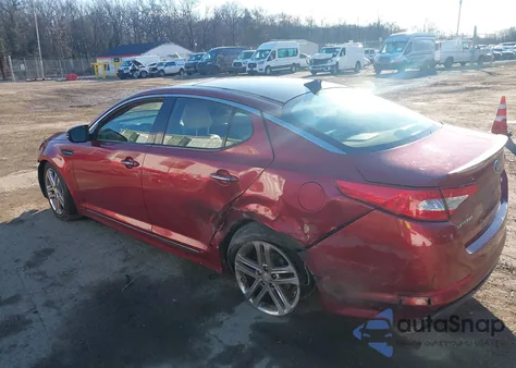 2013 Kia Optima Sx z USA, uszkodzony, nr VIN 5XXGR4A62DG121843